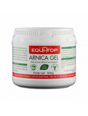 Image de Arnica Gel - Soin de la peau des chevaux 1kg - Equi-Top depuis Achetez les produits Equitop à l'herboristerie Louis