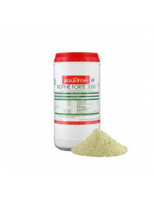 Image de Biotine Forte 3000 - Soutien la régénération des sabots des chevaux 1kg - Equi-Top depuis Produits naturels pour animaux – Phytothérapie et herboristerie