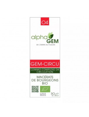 Image de Gem-Circu Complexe n°04 Bio - Circulation 50 ml - Alphagem via Gem-Ven Complexe n°17 Bio - Alphagem