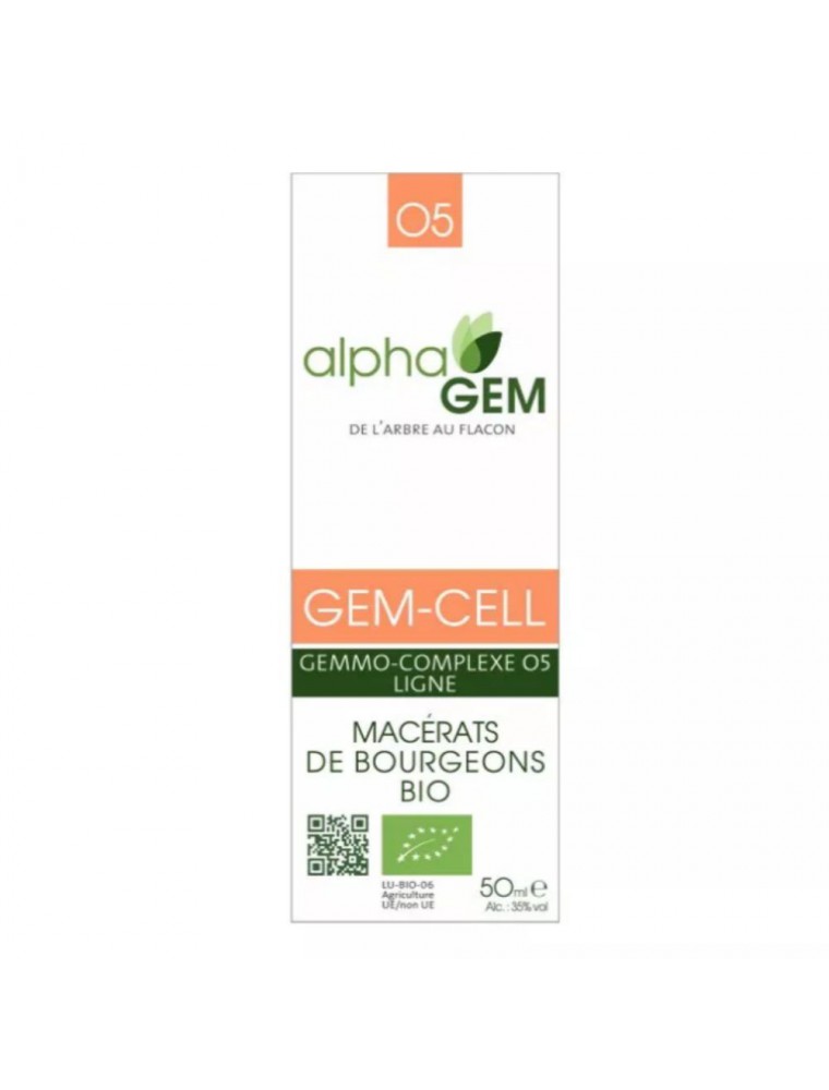 Image principale de la modale pour Gem-Cell Complexe n°05 Bio - Ligne 50 ml - Alphagem