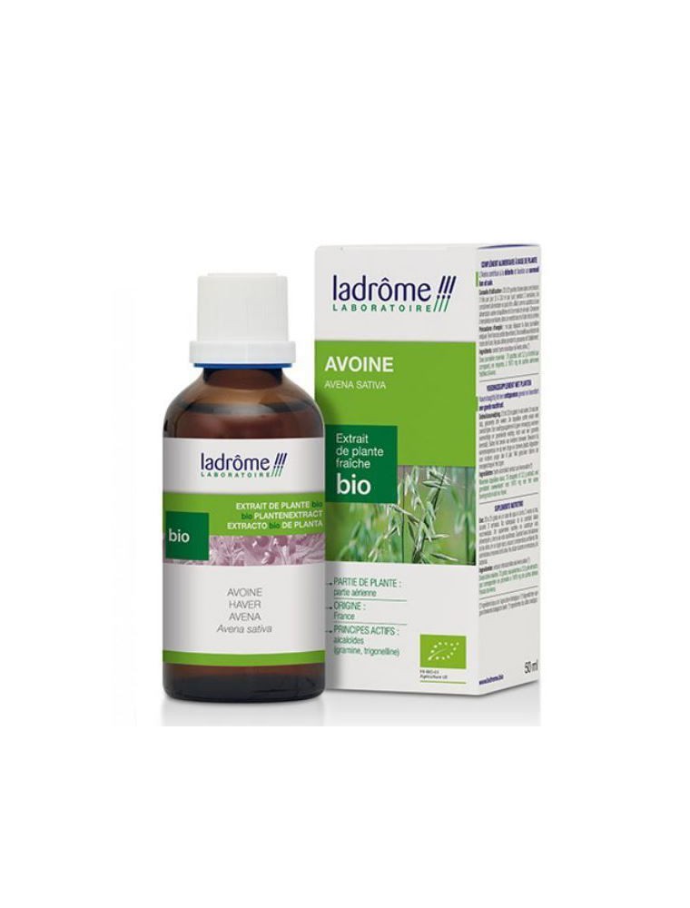 Image principale de la modale pour Avoine Bio - Tonus et Vitalité Teinture-mère Avena sativa 50 ml - Ladrôme