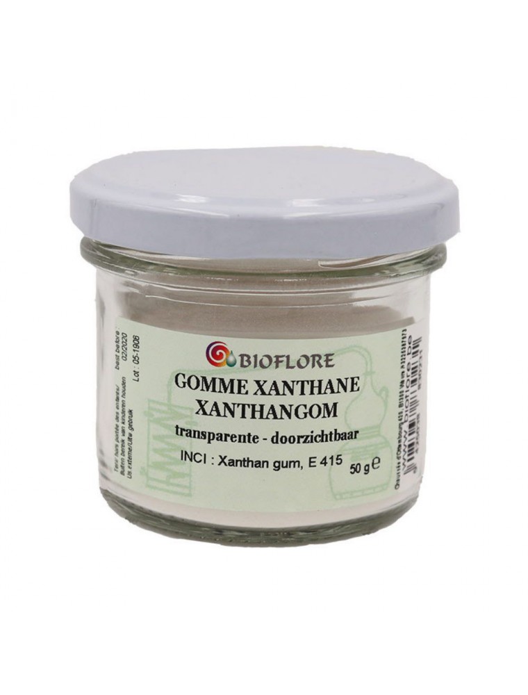 Gomme xanthane - Gélifiant transparent en poudre 50g - Bioflore