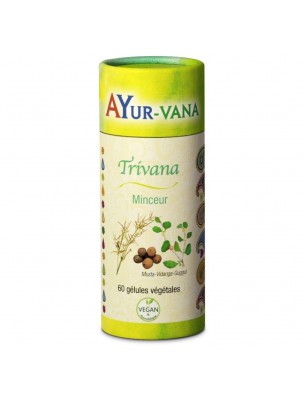 Image de Trivana - Minceur 60 gélules - Ayur-Vana via Coleus - Métabolisme 60 gélules - Ayur-Vana