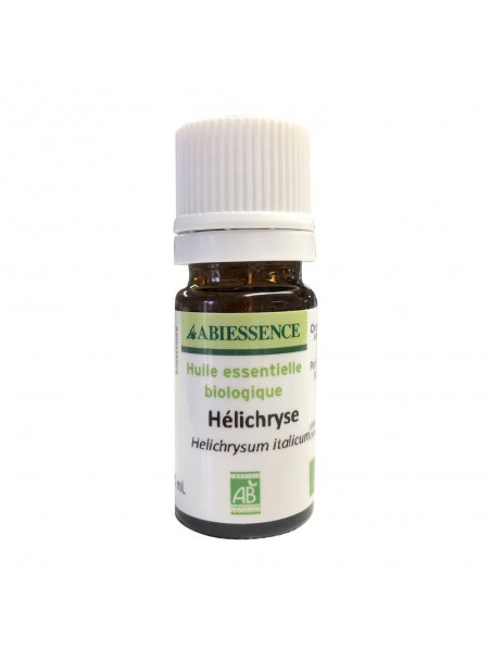 Hélichryse Bio - Huile essentielle d'Helichrysum italicum 5 ml - Abiessence Hélichryse Bio - Huile essentielle d'Helichrysum italicum 5 ml - Abiessence
