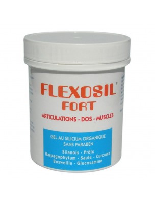 Image de Flexosil Fort - Gel de massage au Silicium  organique 200 ml - Nutrition Concept via Baume de Copahu 10 ml - Huile essentielle Copaïba - Pranarôm