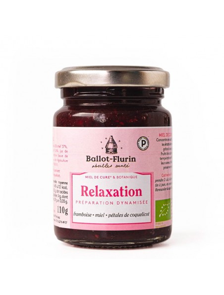 Image principale de Miel Relaxation Bio - Relaxation 110g - Ballot-Flurin