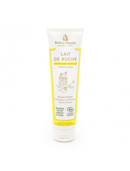 Image principale de Lait de Ruche Bio - Hydratant famille visage et corps 150 ml - Ballot-Flurin