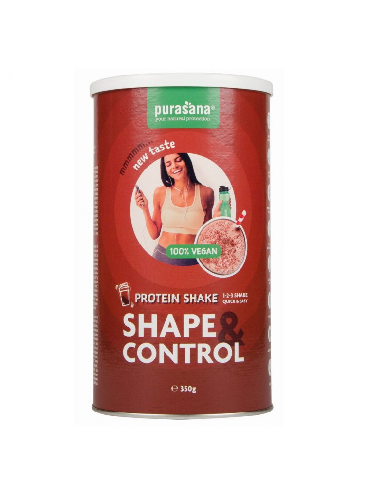 Shape & Control Vegan Chocolat - Aide minceur en poudre 350g - Purasana