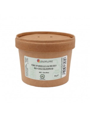 Image de Organic Yellow Beeswax - Thickener 50g - France Bioflore depuis Pure and natural beeswax