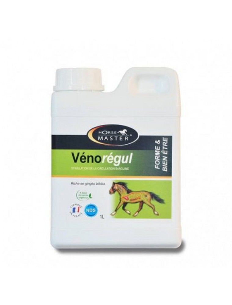 Image principale de la modale pour Vénorégul - Soutien la Circulation des chevaux 1 litre- Horse Master