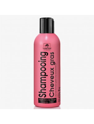Image de Organic Oily Hair Shampoo - Clay, Lavender and Lemon 200 ml - Naturado depuis Buy the products Naturado at the herbalist's shop Louis