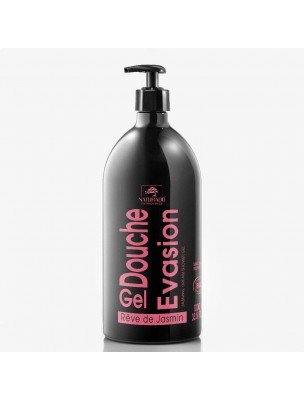 Image de Gel Douche Evasion XXL Bio - Rêve de Jasmin 1 Litre - Naturado via ▷▷ Brosse à dent végétale Siwak - Nature & Partage