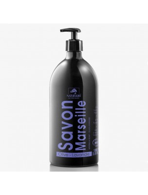 Image de Savon de Marseille XXL Bio - Olive et Lavande 1 Litre - Naturado depuis Commandez les produits Naturado à l'herboristerie Louis