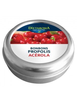 Image de Propolis et Acérola Bonbons - Immunité 50 g - Dietaroma depuis Résultats de recherche pour "Acerola Organic"