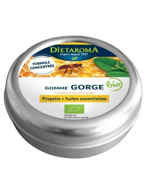 Image de Propolis Gommes Bio - Pour la gorge 40 g - Dietaroma depuis Résultats de recherche pour "Marjolaine Bio "