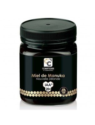 Image de Manuka Honey 20+ - ENT & Wound Care 250g - Counters & Companies depuis Organic honey from different plants