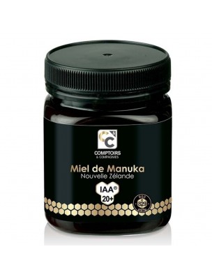 Image de Miel de Manuka 20+ - Sphère ORL et plaies 250g - Comptoirs et Compagnies via Miel de Forêt Bio 480g - Ballot-Flurin