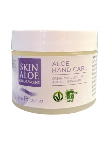 Crème pour les mains à l'Aloé arborescens - Nourrit et hydrate 50 ml - Teo Natura Crème pour les mains à l'Aloé arborescens - Nourrit et hydrate 50 ml - Teo Natura