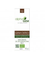 Image de Gem-Osteo Complexe n°13 Bio - Structure osseuse 50 ml - Alphagem depuis Bourgeons en complexes | Gemmothérapie et herboristerie (3)