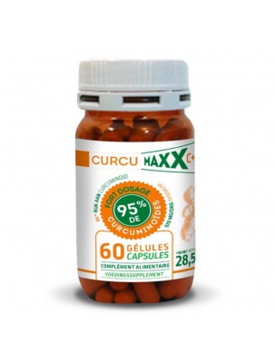 Image de Curcumaxx C+ Bio 95% - Curcuma 60 gélules - Curcumaxx depuis PrestaBlog