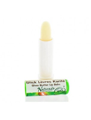 Image de Stick lèvres au karité Bio - Prévention des gerçures - Naturado depuis Baumes à lèvres régénérants et hydratants