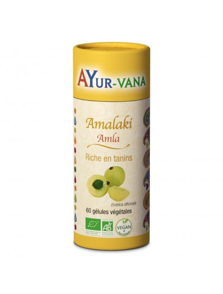 Image principale de Amalaki Bio - Tonique 60 gélules - Ayur-Vana