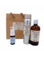 Image de Organic Regenerating Beauty Ritual Set - Rose and Jojoba Bioflore via Buy Organic Geranium Bourbon - Pelargonium graveolens Hydrosol 200 ml
