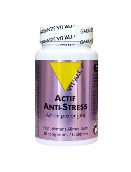 Image principale de Anti-Stress Action Prolongée - Stress 30 comprimés - Vit'all+