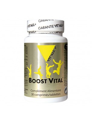 Image de Boost Vital - Tonus 30 comprimés - Vit'all+ via Bromélaïne Vit'all+ 500 mg - Digestion