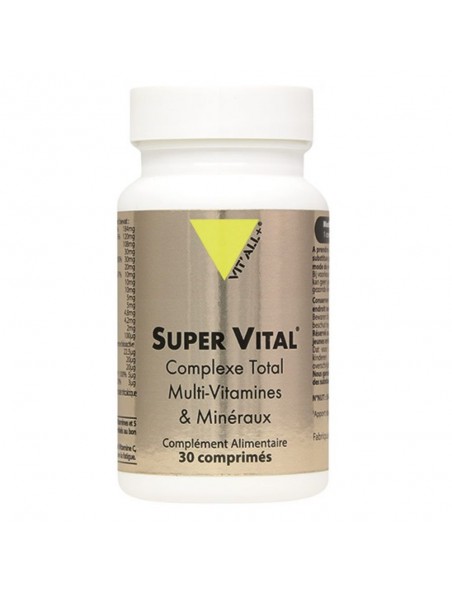 Image principale de Super Vital - Tonus 30 comprimés - Vit'all+