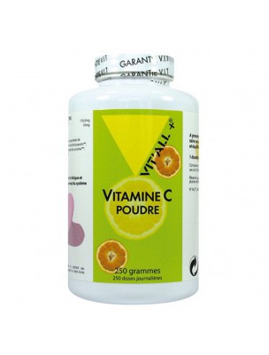 Image de Vitamine C - Vitalité poudre 250 grammes - Vit'all+ via Vitamine C liposomale - Solaray