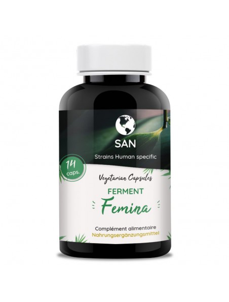 Probiotiques Femina - Flore intestinale et vaginale 14 gélules - San