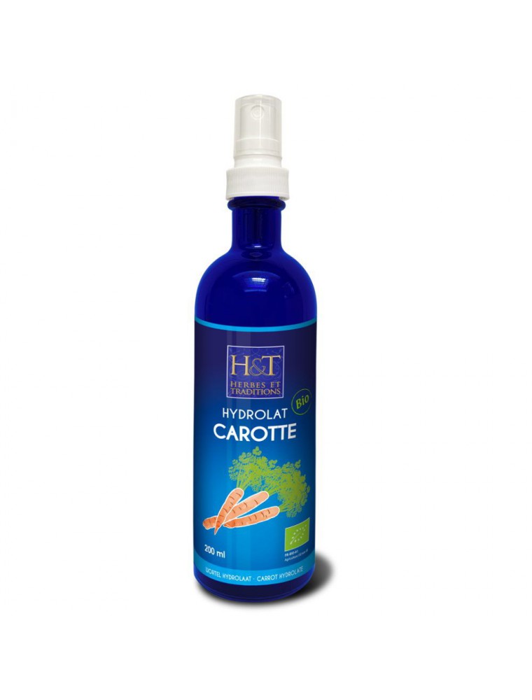 Image principale de la modale pour Carotte Bio - Hydrolat de Daucus carota 200 ml - Herbes et Traditions
