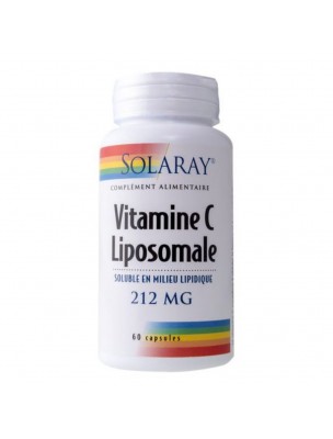 Image de Vitamine C liposomale - Tonus 60 capsules - Solaray depuis Commandez les produits Solaray à l'herboristerie Louis