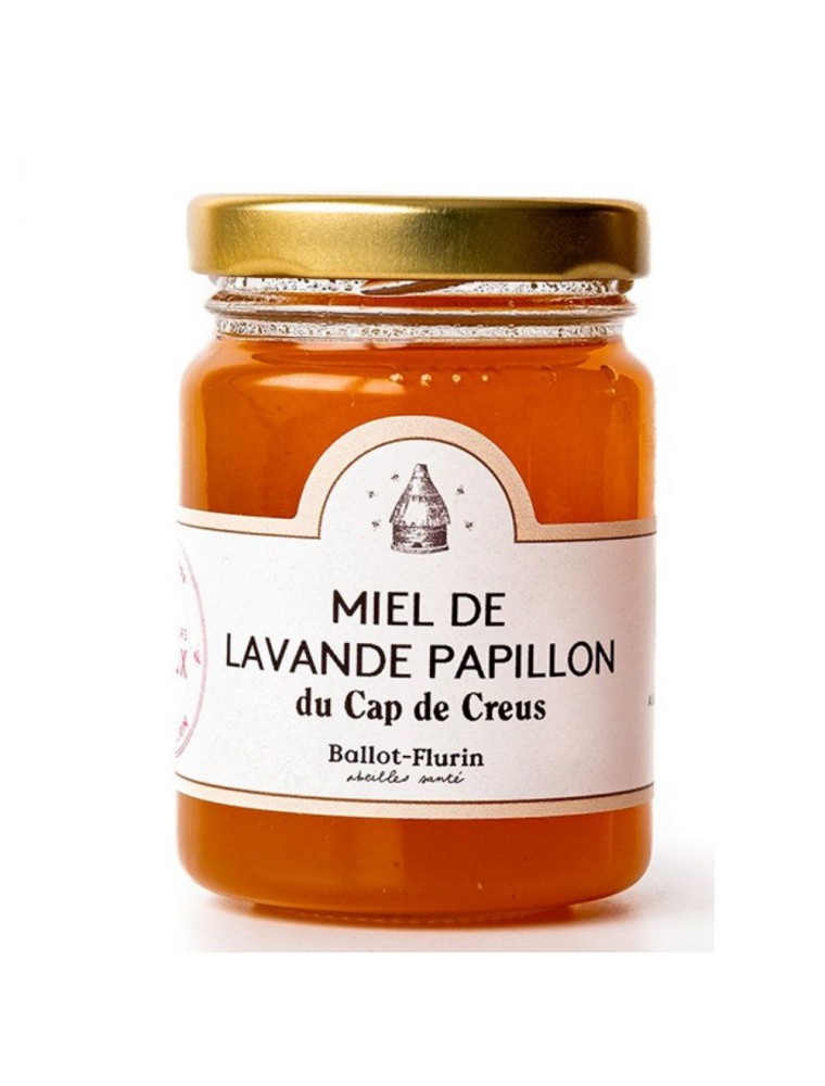 Miel de Lavande Papillon Bio 125g - Sommeil et Fatigue - Ballot-Flurin Miel de Lavande Papillon Bio 125g - Sommeil et Fatigue - Ballot-Flurin