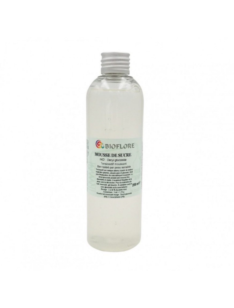 Mousse de Sucre Décyl glucoside - Tensioactif moussant 250ml - Bioflore