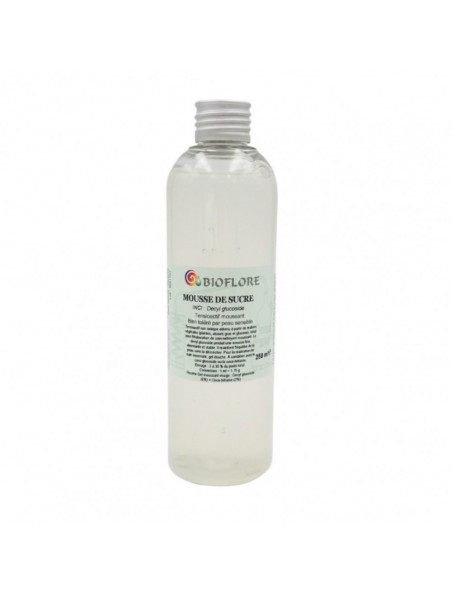 Mousse de Sucre Décyl glucoside - Tensioactif moussant 250ml - Bioflore Mousse de Sucre Décyl glucoside - Tensioactif moussant 250ml - Bioflore