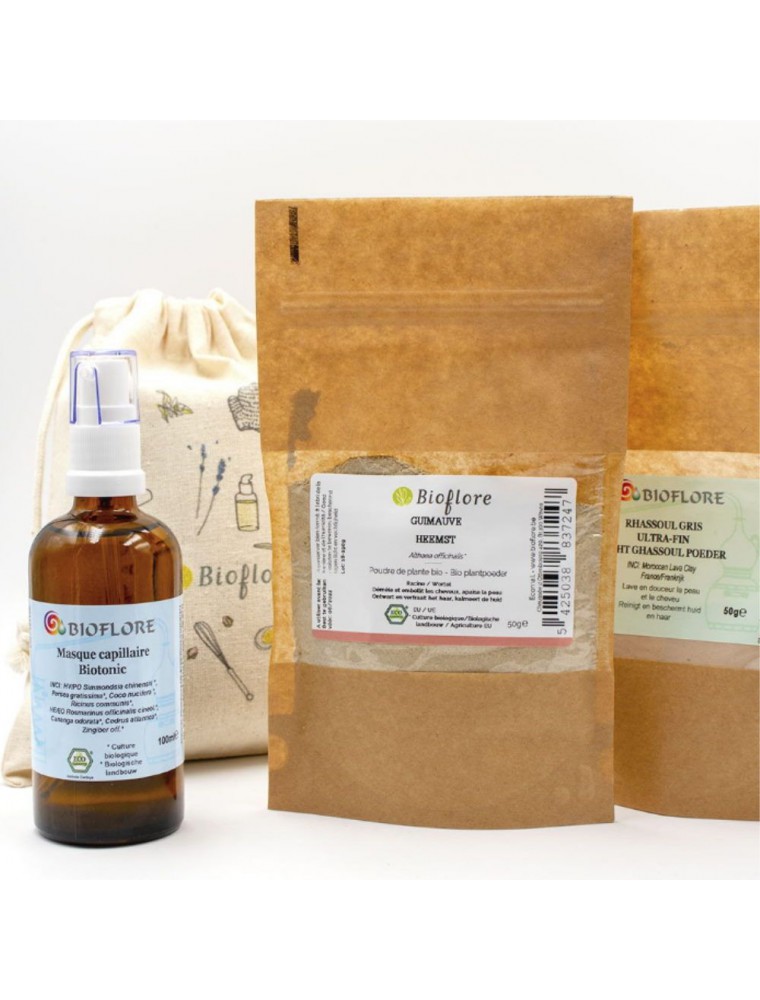 Kit cheveux Bio - Masque capillaire - Bioflore Kit cheveux Bio - Masque capillaire - Bioflore