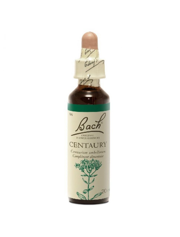 Centaury (Centaurée)N°4 - Dire non 20 ml - Fleurs de Bach Original