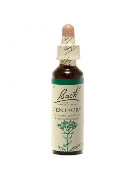 Centaury (Centaurée)N°4 - Dire non 20 ml - Fleurs de Bach Original Centaury (Centaurée)N°4 - Dire non 20 ml - Fleurs de Bach Original