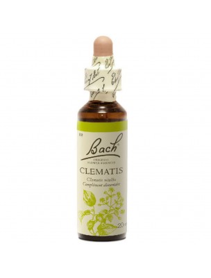 Image de Clematis (Clematis) N°9 - Inattention 20 ml - Flowers of Bach Original depuis Lack of interest in the present