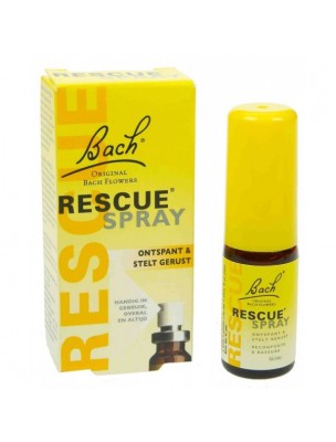 Image de Rescue Remedy - Remède de Secours du Docteur Bach en Spray 20 ml - Fleurs de Bach Original depuis Résultats de recherche pour "rescue original" dans "Bach"