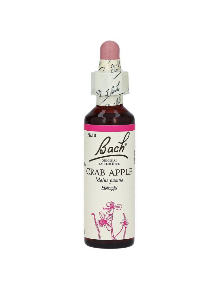 Crab Apple (Pommier) N° 10 - Sentiment de honte 20 ml - Fleurs de Bach Original