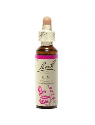 Image de Elm No. 11 - Loss of Confidence 20ml - Flowers of Bach Original depuis Buy the products Bach at the herbalist's shop Louis