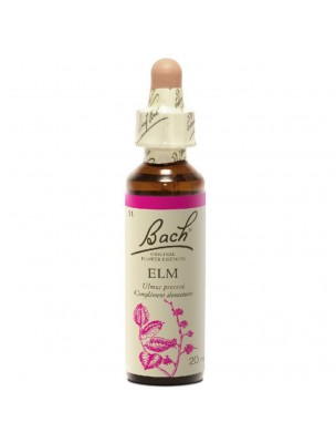 Image de Elm (Orme) N° 11 - Perte de confiance 20ml - Fleurs de Bach Original depuis Achetez les produits Bach à l'herboristerie Louis