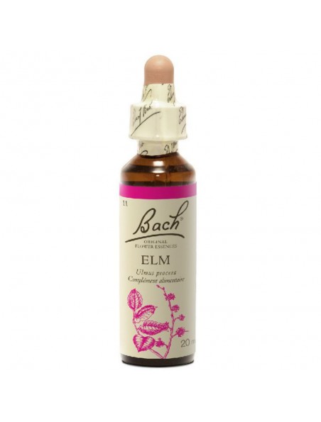 Elm (Orme) N° 11 - Perte de confiance 20ml - Fleurs de Bach Original Elm (Orme) N° 11 - Perte de confiance 20ml - Fleurs de Bach Original