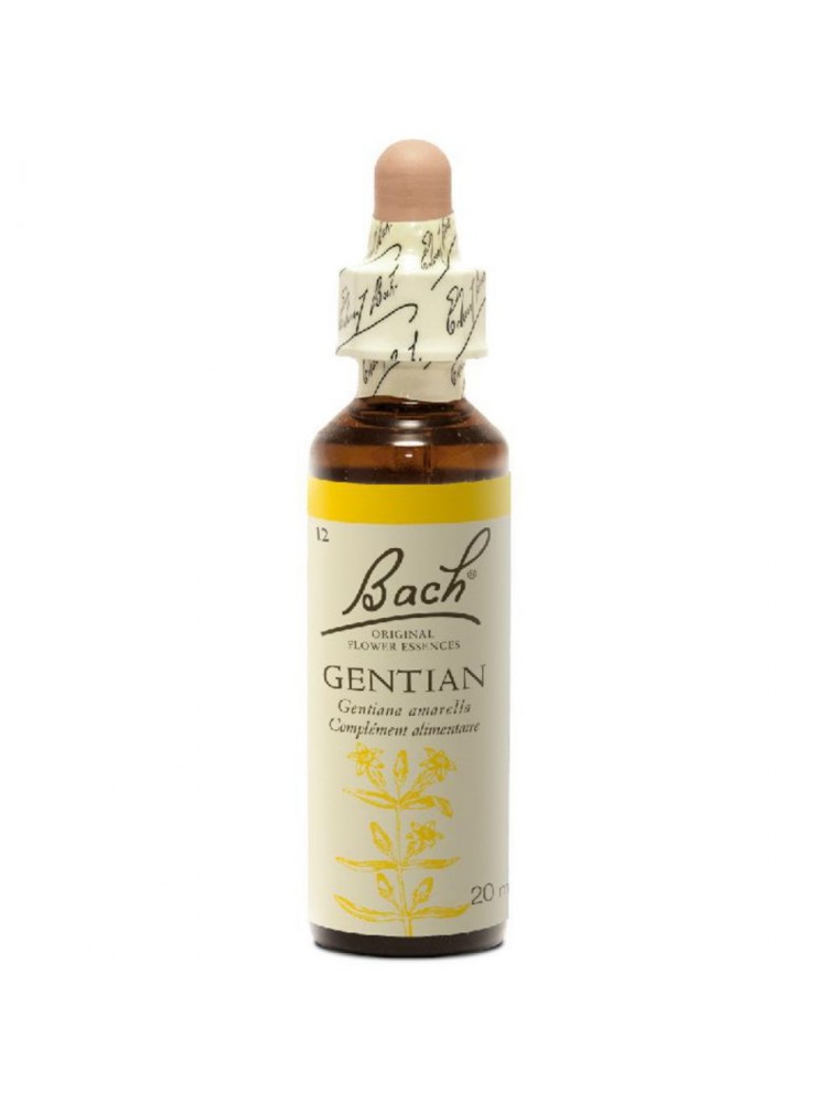 Gentian (Gentiane) N°12 - Doute et Abattement 20ml - Fleurs de Bach Original