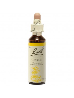 Image de Gorse (Ajonc) N°13 - Désespoir 20ml - Fleurs de Bach Original depuis Achetez les produits Bach à l'herboristerie Louis