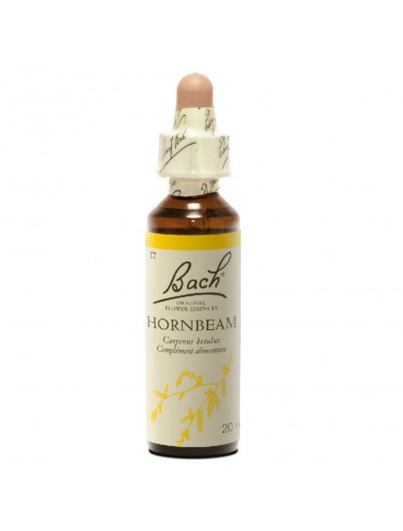 Hornbeam (Charme) N° 17 - Lassitude 20ml - Fleurs de Bach Original Hornbeam (Charme) N° 17 - Lassitude 20ml - Fleurs de Bach Original
