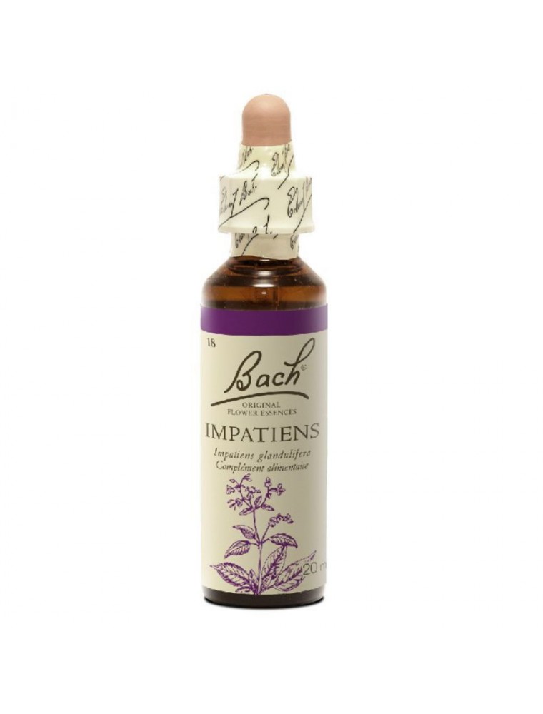 Impatiens (Impatiente) N°18 - Précipitation 20ml - Fleurs de Bach Original